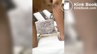 Pretty Latina [Colombian] Girl Anal Play While Shitting! (Webcam)