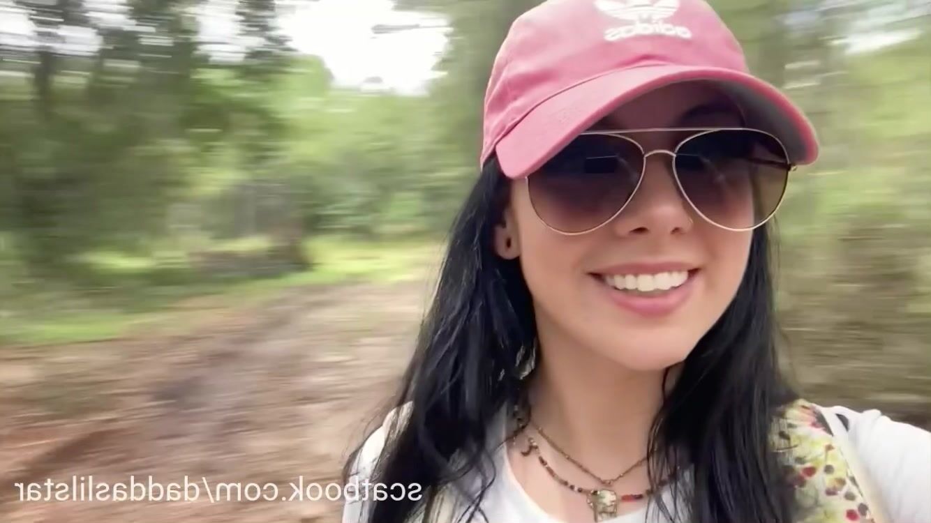 Messing Her Diaper After A Hike