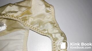 A clean and new lovely cherries pattern panty before playing!