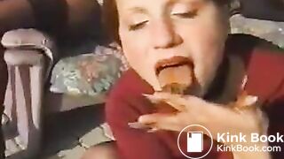 Scat eating - video 68
