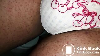 Let put on this lovely cherries pattern panty!!!