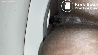 Ebony Asshole Voyeur