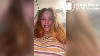 Tik Tok redhead pooping