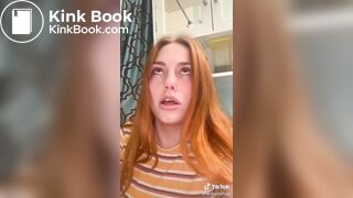 Tik Tok redhead pooping