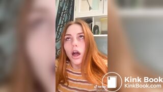 Tik Tok redhead pooping