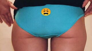 blue panties - video 2
