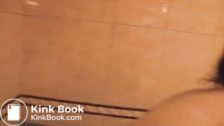 Cute, innocent looking japanese girl eats her shit