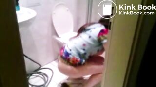 NAUGHTY ISRAELI FEMINIST, ACTIVIST & ARTIST POOPS ON UKRAINAN FLAG! :D