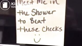 Wife leaves poop in toilet