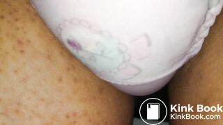 It ready to put on the blue one on the purp one.Two panty waer together - 2