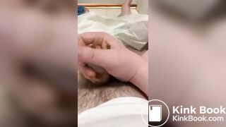 Poopy cummies during mini diaper change