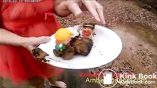 Ssbbw anal porn star taking a dump