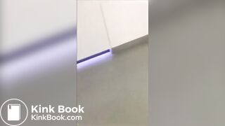 Pooping in toilet hospital