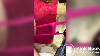 Shitting on the toilet again