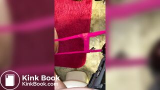 Shitting on the toilet again