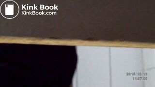 China woman toilet pooping