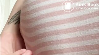 constipated panty poop again