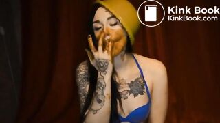 Bol de merde sur la tête