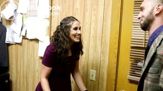 the girl at work could not resist and shit in the trash can