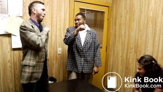 the girl at work could not resist and shit in the trash can