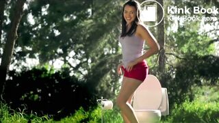 Actress toilet poop scene