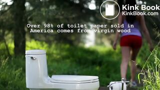 Actress toilet poop scene