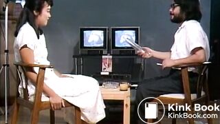 Vintage old 80's glycerin enema fuck that can not be refused