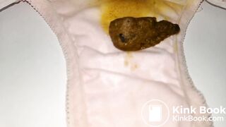 A LOVELY PINK FLOWER PATTERN PANTY AFTER PLAYING DETAILED VEDIO.