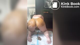 shitty dildo in ass - video 2