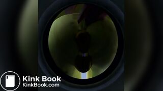 Fluttershy's happy unload in toilet (Micro Version)