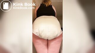 Diaper enema and spanking