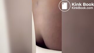 Girl pooping on toilet - video 23