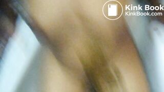 Amateur friend getting shit on