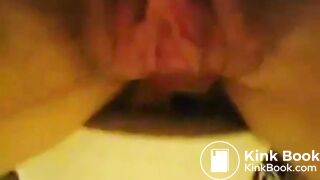 she poops with the penis in the ass