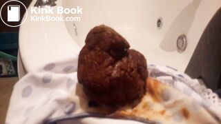 Standing panty poop