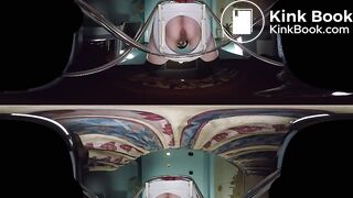 Cute Japanese girl VR shitting