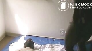 Jolie domina noire scato