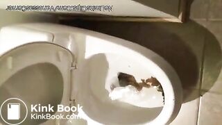 Girl fast poop