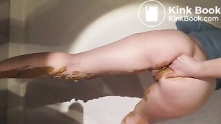 messy standing diarrhea