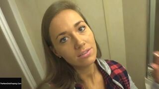 Girl pooping on toilet self shot 11