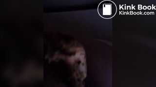 Massive soft shit in her toilet