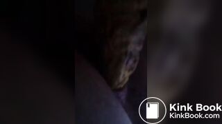 Massive soft shit in her toilet