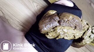 2 different coats of shit for this slave.