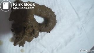 Japanese sexy girl selfie pissing and shitting compilation