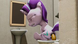 Starlight glimmer pooping