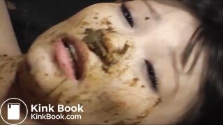 Asian female shit, eat and fuck - part 3