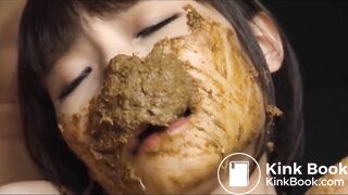 Asian female shit, eat and fuck - part 2