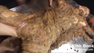 Asian female shit, eat and fuck - part 4