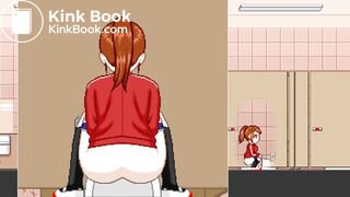 2D Girls pooping