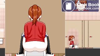 2D Girls pooping